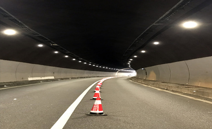 悟空体育照明助力西攀高速和攀田高速隧道照明提升改造