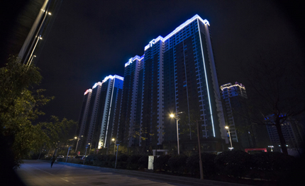 网红打卡圣地，悟空体育助力西安高新路夜景改造提升